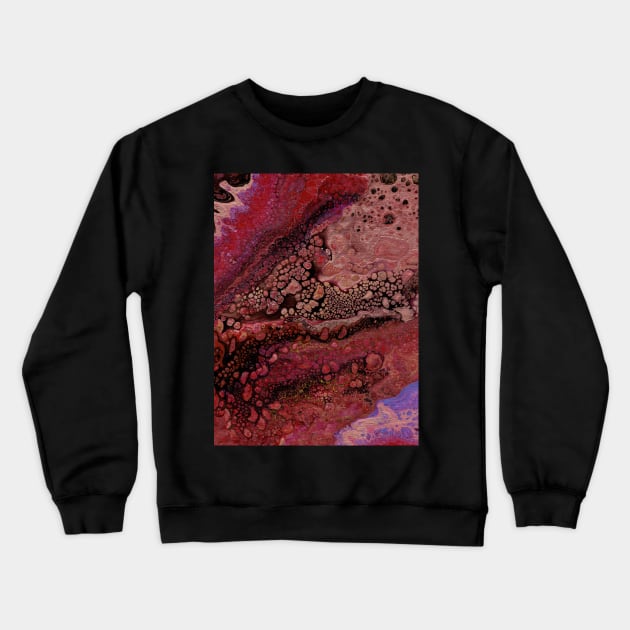 Magenta Spread Crewneck Sweatshirt by Orphean Designs